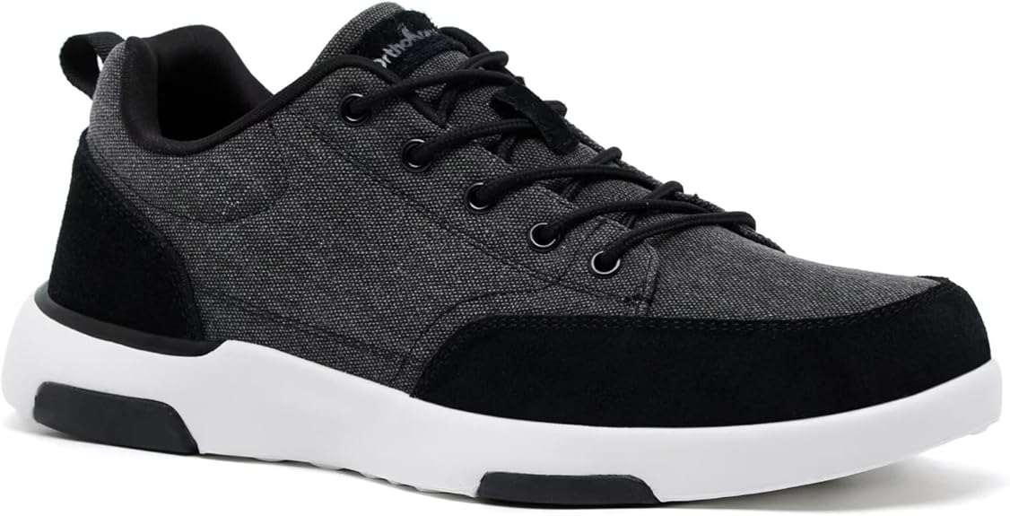 Orthopedic Casual Walking Shoes for Men - Comfortable Breathable with Arch Support, Shock Absorption, and Anti-slip Features