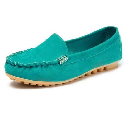 🔥Hot Sale🔥Orthowalk's Round-Toe Flats,Breathable Orthopedic Slip On Walking Shoes