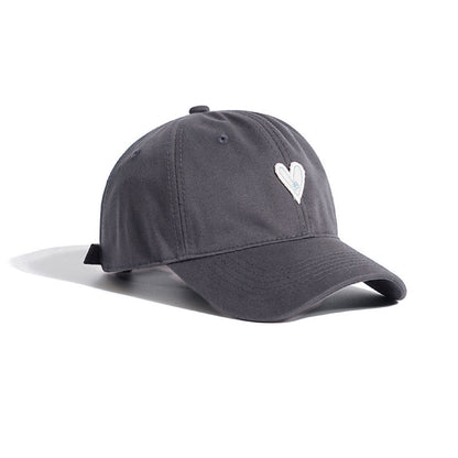 Heart Embroidery Cap